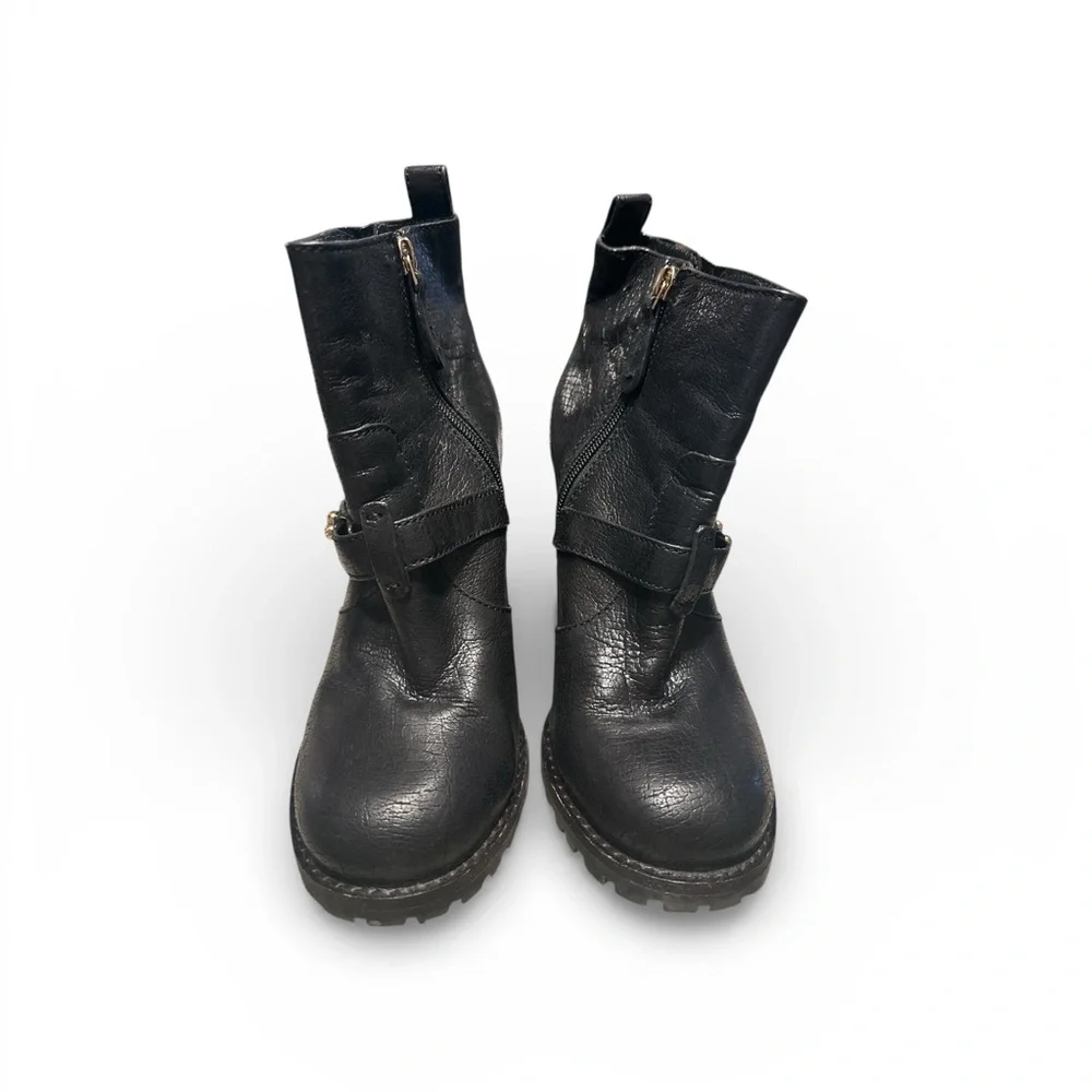 Tory Burch Leather Ankle Boots, Like New, Sz 9M